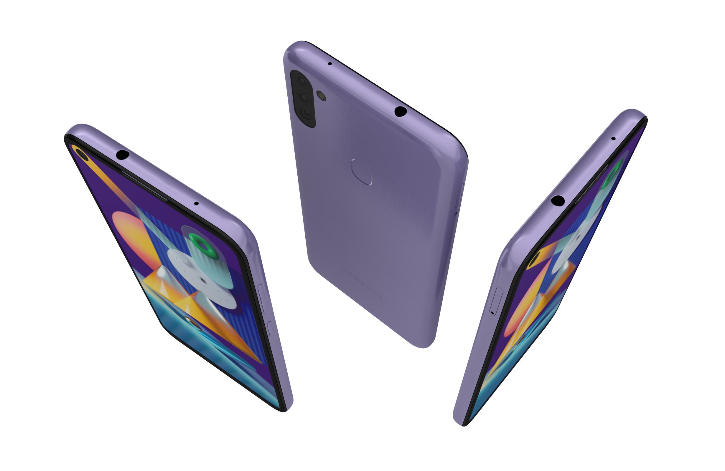 samsung m11 purple colour